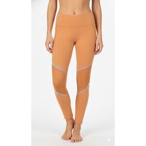 ALO Yoga Leggings Elevate womens size M Sherbert Orange Athleisure